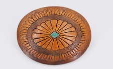 Navajo Gürtelschnalle Buckle Amerika origina...