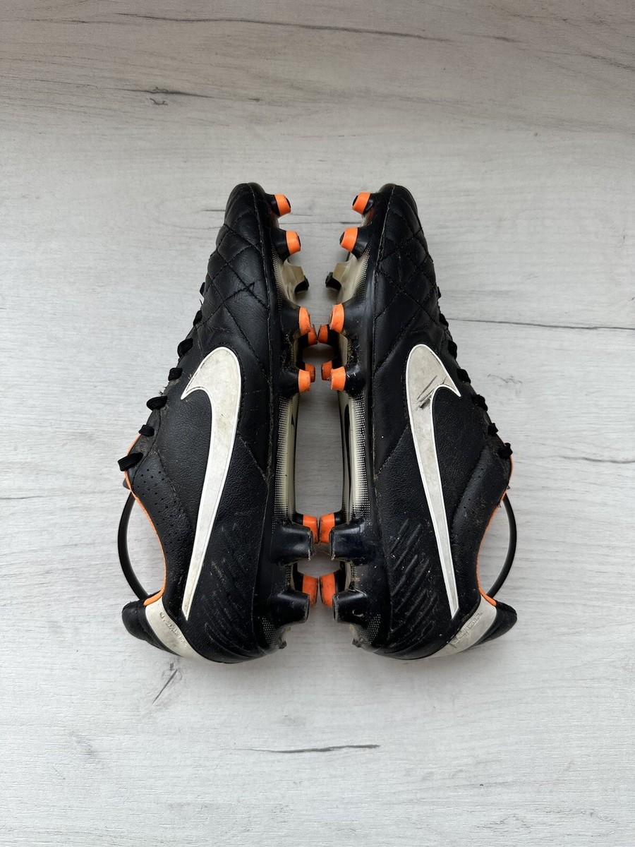 Nike Tiempo Legend FG Football Cleats Boots Black US8 UK7 EUR41