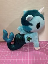 Tokidoki Unicorno Mermicorno Aurora 8" Neon Unicorn Green Turtle Plush