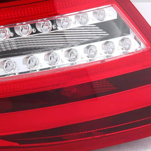 2× Für Mercedes Benz W204 2011-2014 LED Rückleuchten Rücklicht Bremsleuchte L+R - Picture 17 of 17