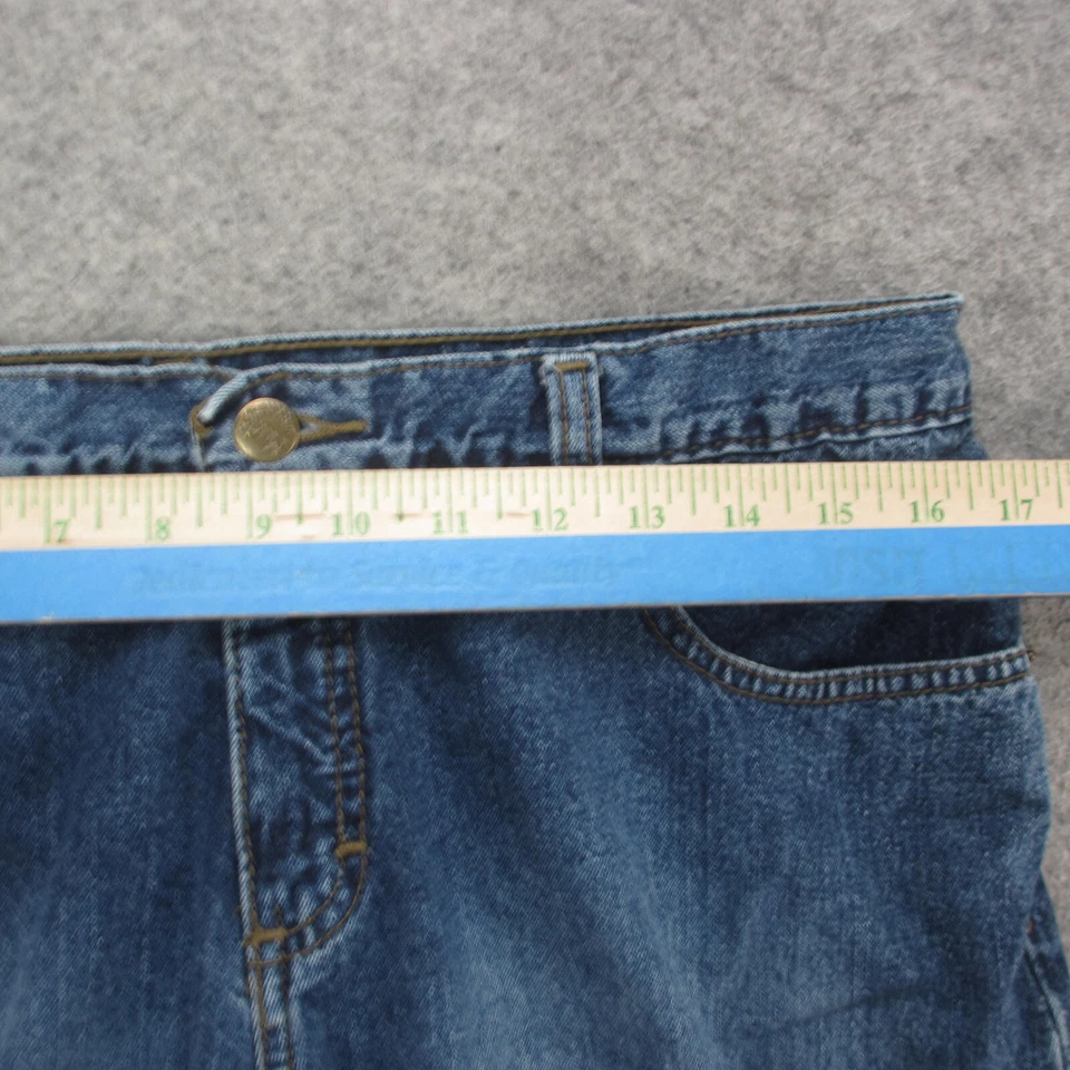 Vintage Mudd Jeans Women's 12 Blue Medium Wash Flare Jeans - Image 3 of 4