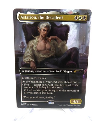 Astarion the Decadent Dungeons Dragons MTG Regular Secret Lair SLD NM / M