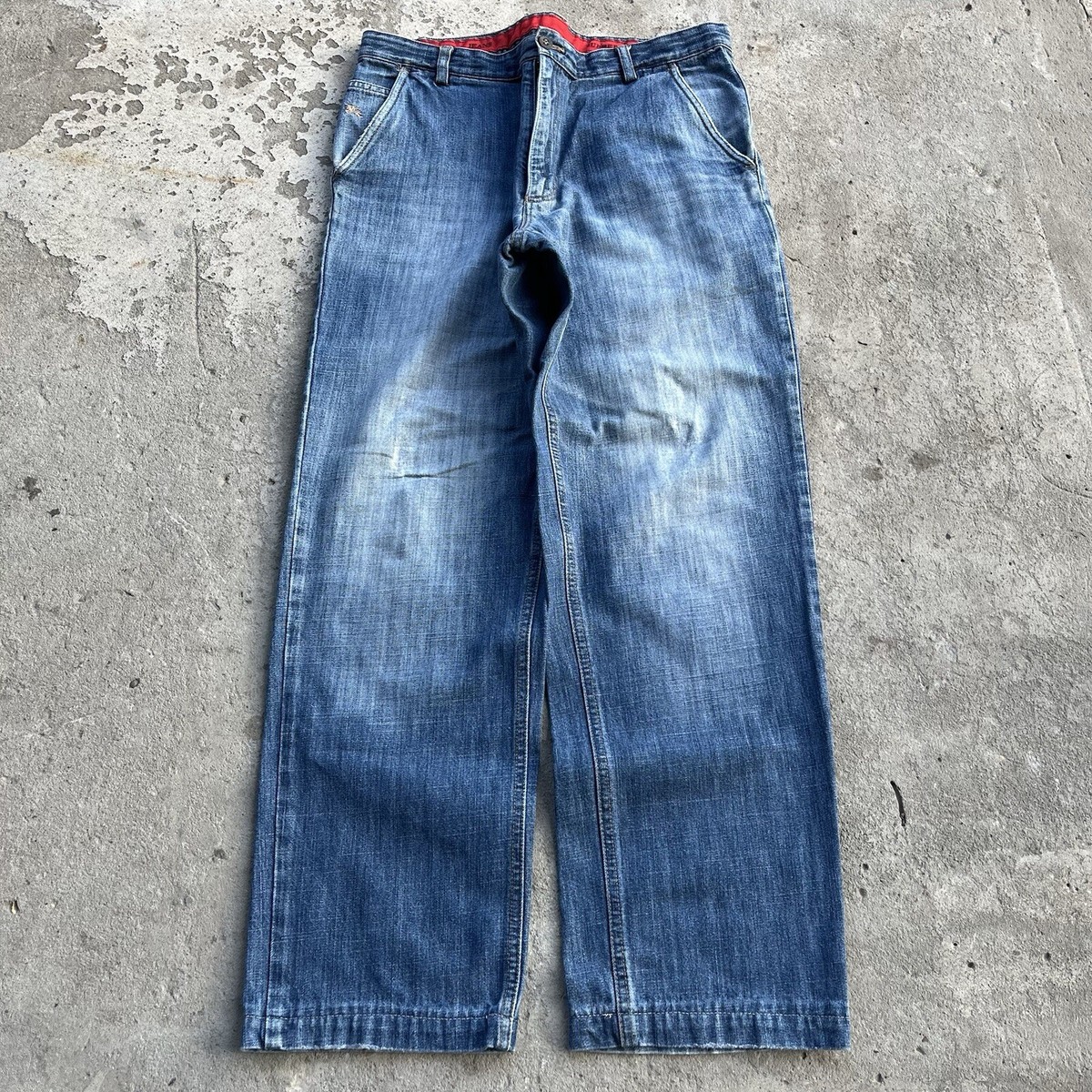 パンツ 00s Burberry fade wide straight denim パンツ 00s Burberry fade wide straight denim BURBERRY Vintage