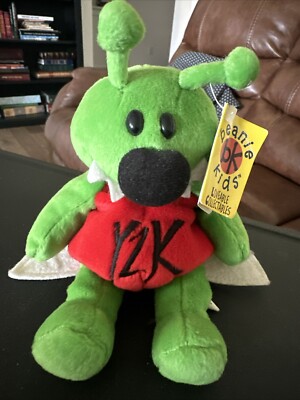 Y2K Crash The Millennium Bug Beanie. Vintage. 1998