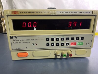 Shenzhen Mastech DC Power Supply HY3020MR Parts or Repair