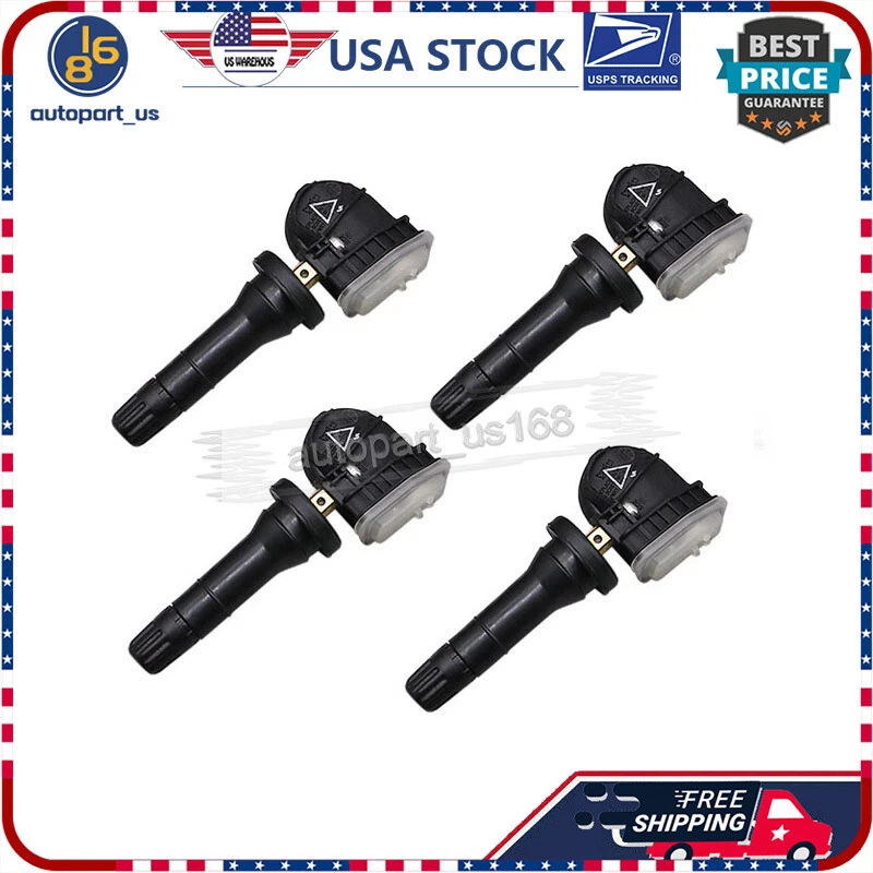 Sensor de presión de neumáticos 4 piezas TPMS 433 MHz para GMC Acadia Sierra 1500 2500 2017-2020 Foto 3 de 4