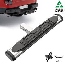 For 2 Trailer Hitch Receiver Universal Rear Bumper Guard Towing Hitch Step Bar