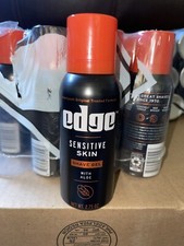 Edge 12-Pack Case Sensitive Skin Shave Gel With Aloe - Travel Size - 2.75oz Each