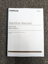 Caterpillar CAT 3116 & 3126 Marine Engine Shop Service Repair Manual