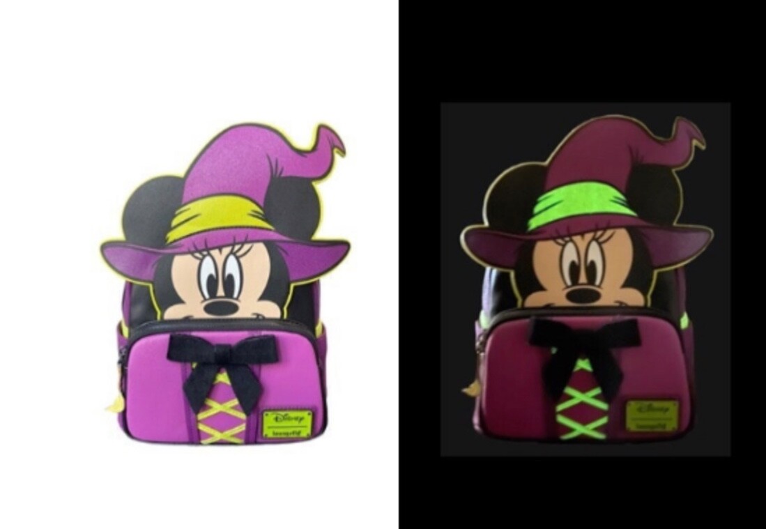 Loungefly Disney Wickedly Cute Witch Minnie Cosplay Gitd  display picture 2