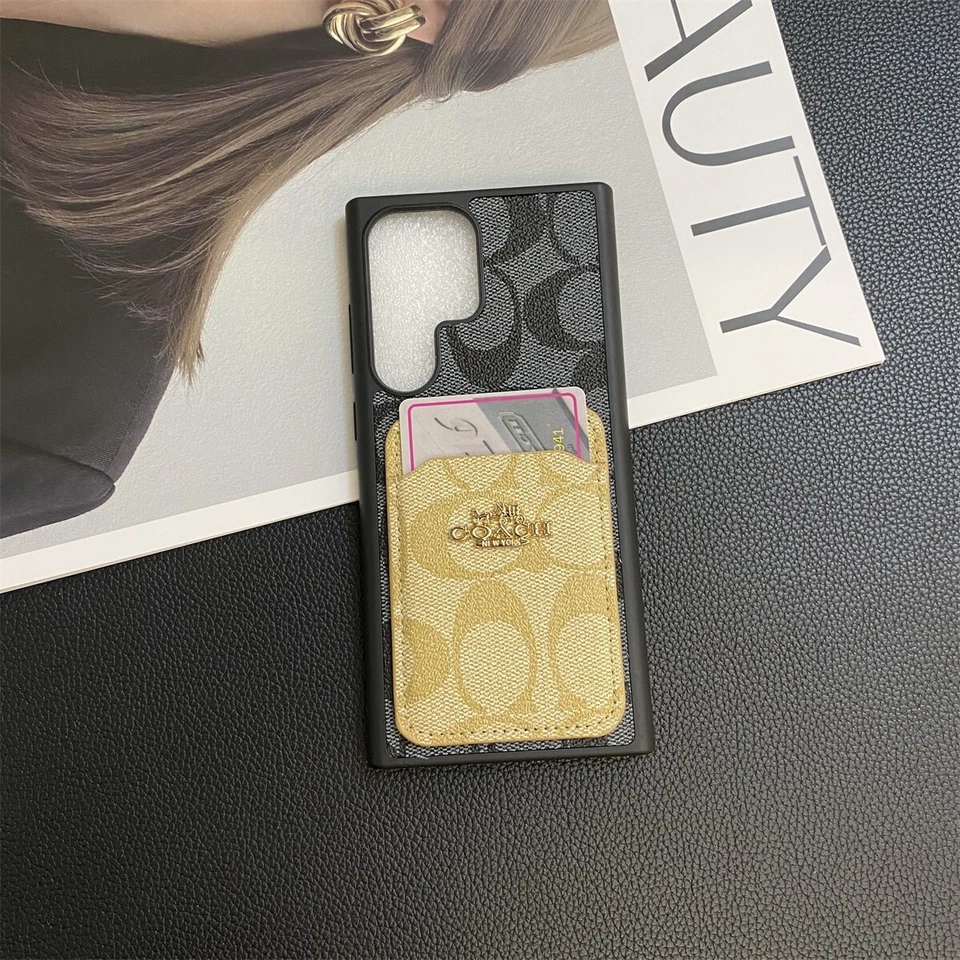 Для Samsung Galaxy S25 Ultra S24 S23 S22 + карты держатель жесткий телефон задний чехол - Изображение 4 из 4