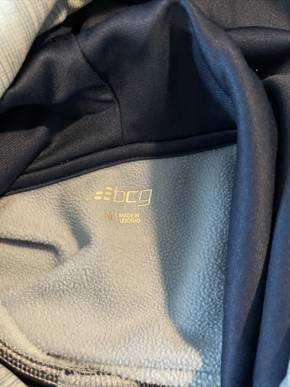 BCG Drawstring Pullover Drawstring Blue Hoodie Wo… - image 4