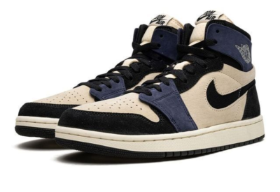 Air Jordan 1 Zoom CMFT 2 DV1305-104 Blue Black US Size 10 Wmn/8.5