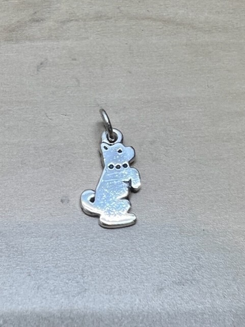 Retired Rare James Avery Sterling Silver Puppy Dog Charm