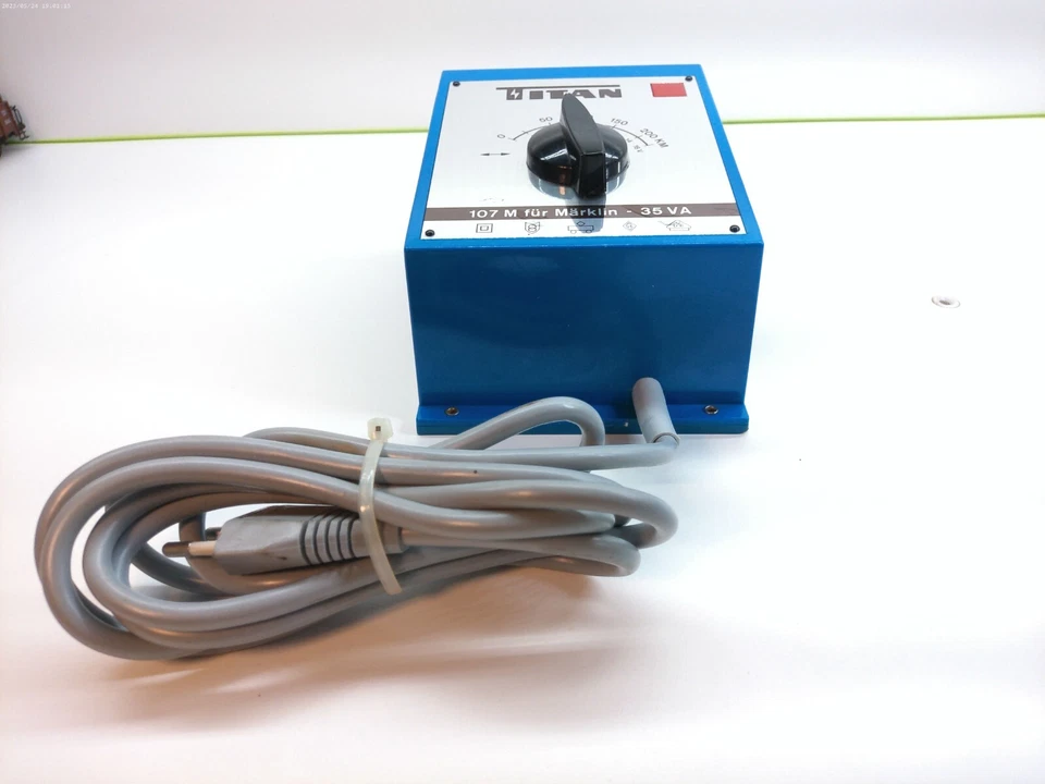 Titan H0 107 M Transformator Trafo 220V 35VA, für Märklin, ohne OVP, geprüft#623 - Bild 2 von 4