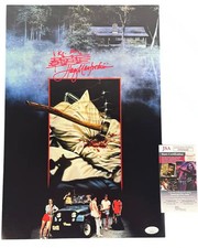 Harry Manfredini signed?12x18 Poster Composer Friday the 13th