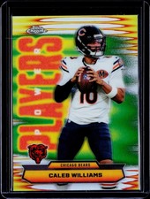 2025 Topps Chrome Football Caleb Williams Power Players #PP-7 Refractor JC0038