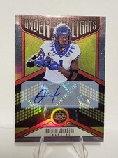 2023 Panini Legacy - Under the Lights Quentin Johnston #UL-QJO Silver Autographs