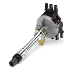 Ignition Distributor with Cap & Rotor - Compatible with Chevy, GMC, Isuzu & Olds