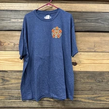 Stranger Things Netflix Blue/Gray Graphic Print T-shirt Size XXL New with Tags