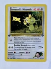 Giovanni's Meowth 2000 Pokemon Gym Challenge 1st Edition Uncommon #43/132 * LP