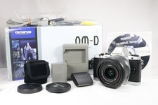 TOP MINT Olympus OM-D E-M5 Silver Digital Camera w/ 14-42mm From Japan SC:986