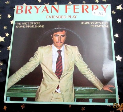 UK Single EP * BRYAN FERRY * 4 Single EP ua. THE PRICE OF LOVE * (M-:)
