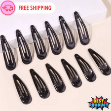 10x hair clips slides snaps sleepies bendies 8 color Waterdrop Clip Wholesale UK