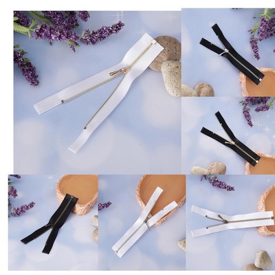 Miniature metal zipper zipper replacement for doll clothing,