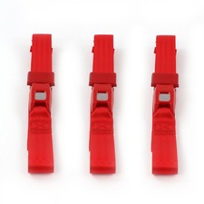 Camaro 1967 - 1969 Standard 2pt Red Lap Bench Seatbelt Kit - 3 Belts Harness Camaro 1967 - 1969 Standard 2pt Red Lap Bench Seatbelt Kit - 3 Belts Harness