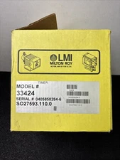 LMI Liquitron Time Switch Controller Model 33424 Liquid Metronics Milton Roy