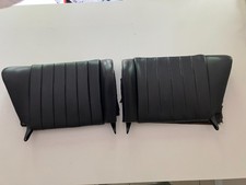 Genuine Porsche Early 911 912 Rear Seat Uppers - Black