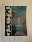 Van Halen Japan tour promo flyer 1995