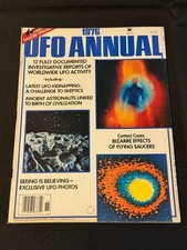 1976 UFO Annual Flying Saucers Ancient Astronauts Skeptics Photos
