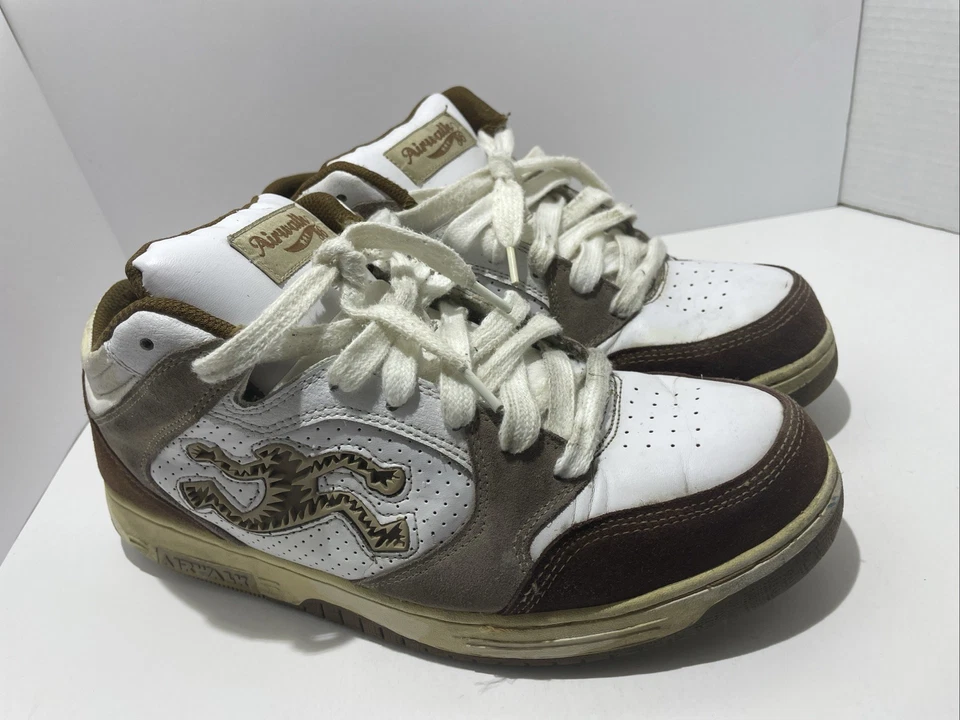 Zapatos para correr Airwalk de colección para hombre US-12 zapatillas de patinador raras de Japón ¡Usados!! Foto 4 de 4