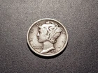 Higher-grade 1928-D Mercury Dime
