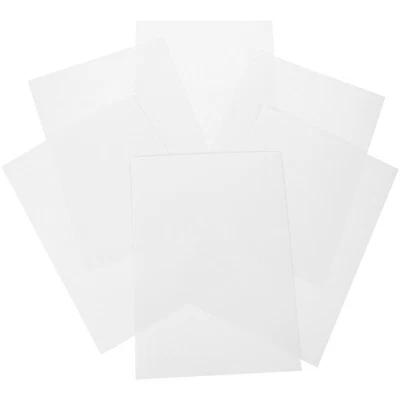 6 Pcs Water Soluble Embroidery Stabilizer Sheets Supplies Backing - Image 1 of 4