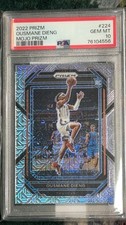 2022-2023 Panini Prizm Ousmane Dieng Mojo Prizm /25  PSA 10