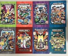Minecraft Woodsword Chronicles Collection Books 1-8 By Nick EliopulusLIke NEW