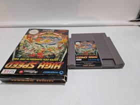 High Speed - Juego Pinball Pinball Pinball - Nintendo NES - EMBALAJE ORIGINAL EN CAJA PAL TOP