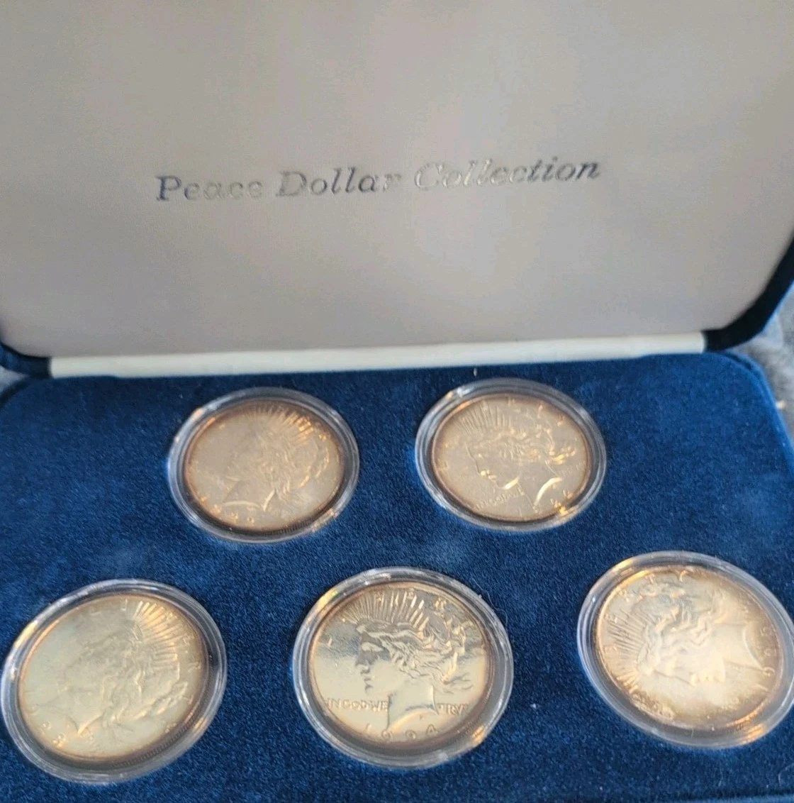 美国铸币厂银色1922 年和平元(1921-1935) | eBay