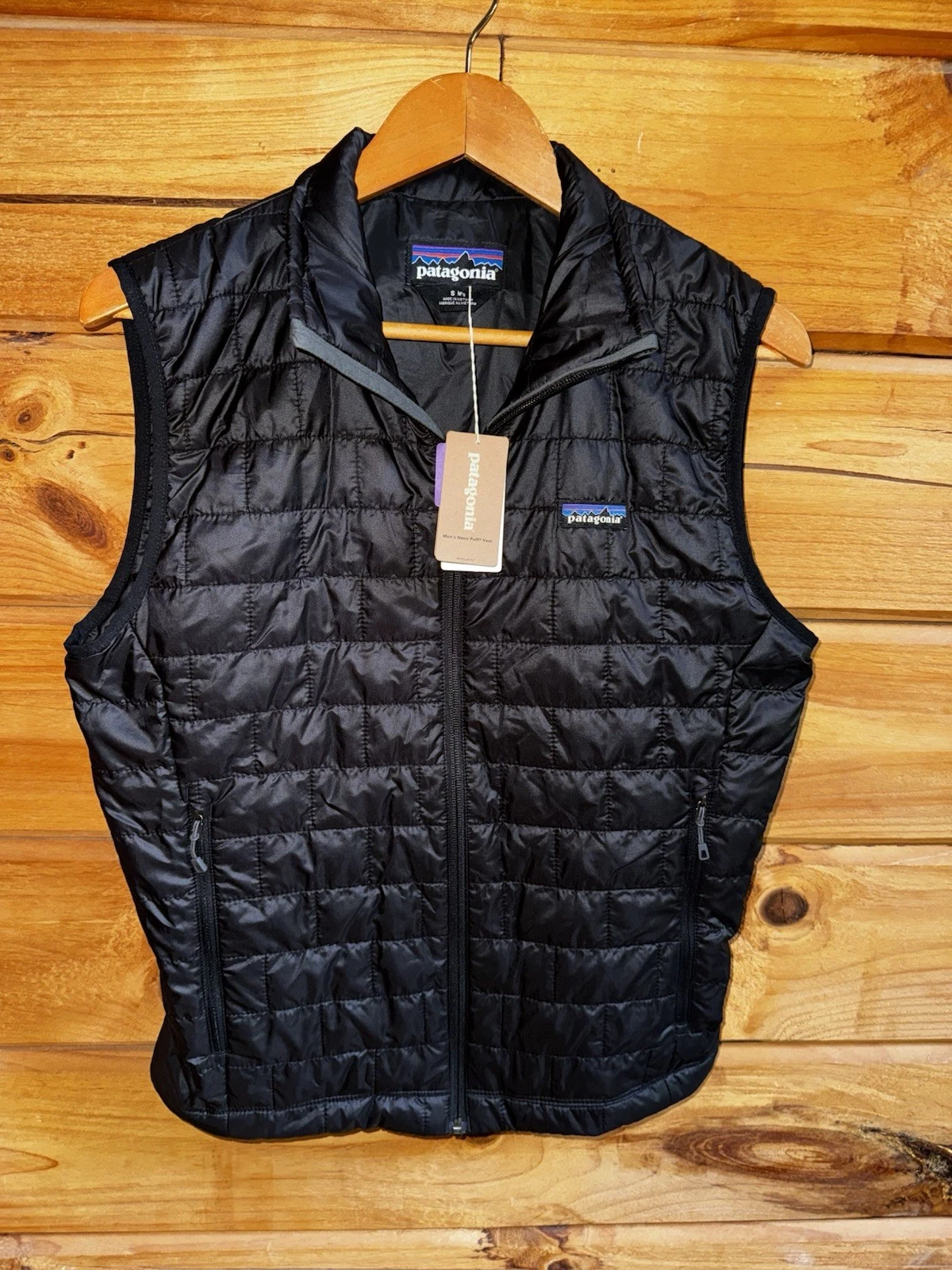 Patagonia Men's Nano Puff Vest Black CNY 84242 Sz S PrimaLoft NWT $179 Gorpcore