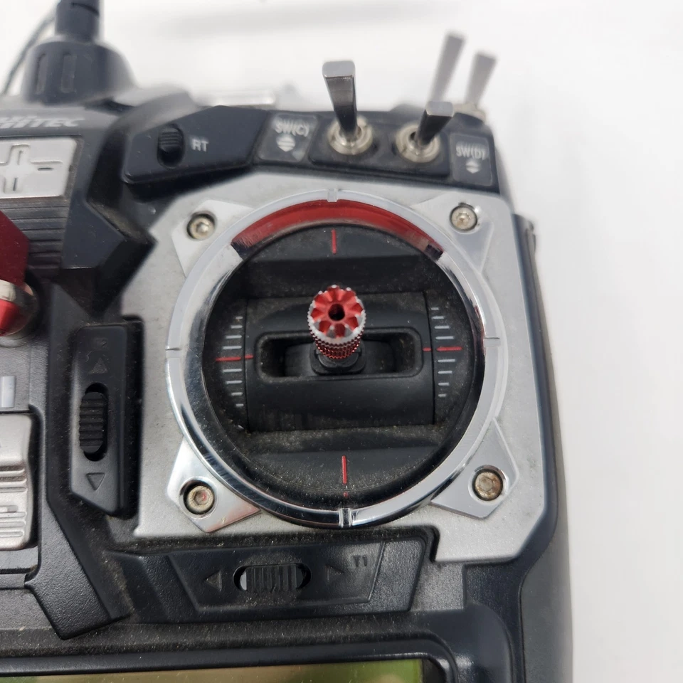 Hitec Aurora 9 Transmitter & Receiver 2.4ghz ACCST DFT RC Controller No Battery - Bild 2 von 4