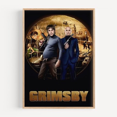 Grimsby (2016) Movie Poster Wall Art Print