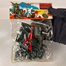 Vintage Attack Force Toy Soldiers Set New Bagged Military Plane Tank