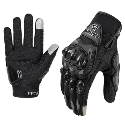 #ad Summer Breathable Full Finger Motorcycle Gloves Non Slip Wear Resistant Motocros $10.53