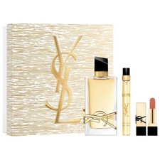 YSL LIBRE 3 PC GIFT SET FOR WOMEN - 3 OZ EDP 0.33 OZ EDP 0.04 OZ LIPSTICK
