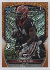 2022 Bowman U Chrome Orange Shimmer Refractor /25 Arik Gilbert #54 0x8e