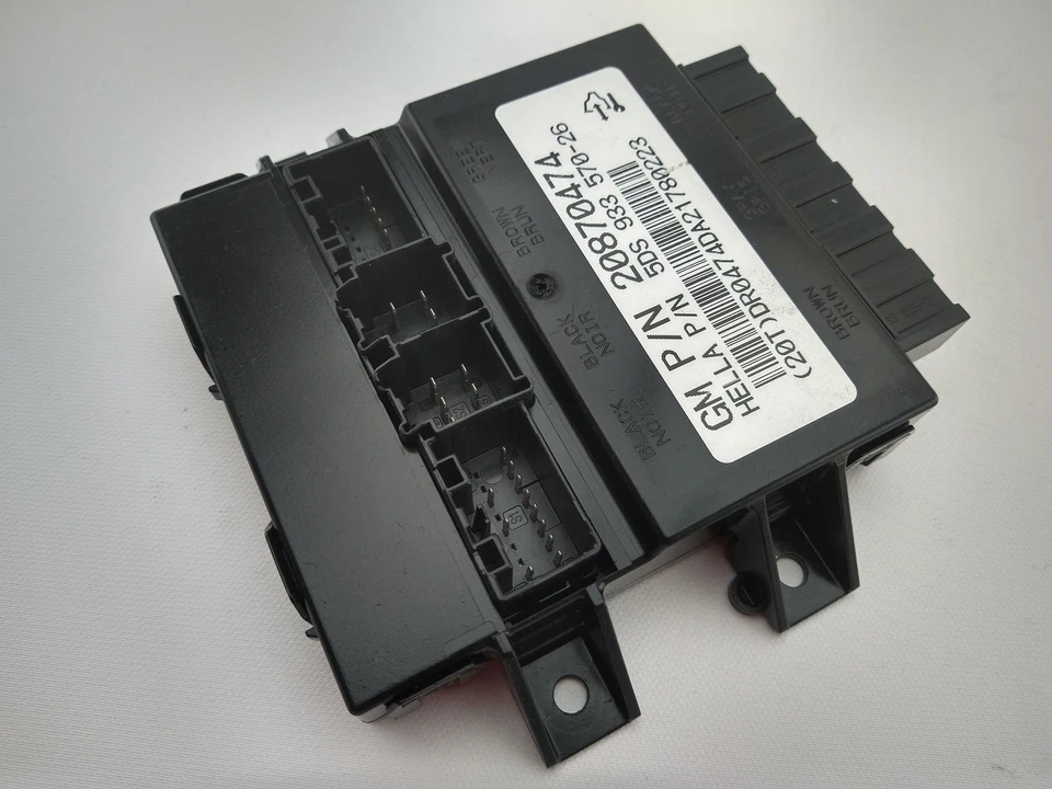 Módulo de control de asiento delantero izquierdo Chevrolet GMC Cadillac 07-14 LH 20870474 OEM Foto 3 de 4
