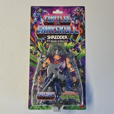 Turtles of grayskull  Shredder  new in package. and sealed